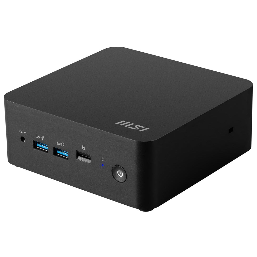 MSI Cubi NUC 1MG-237BEU 0.84 L Mini PC - Intel 150U SoC, Black