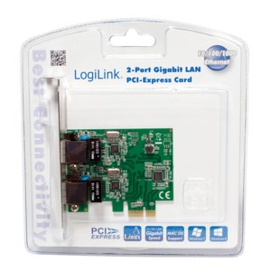 LogiLink Network Card PC0075 1000 Mbit/s PCI Express Internal