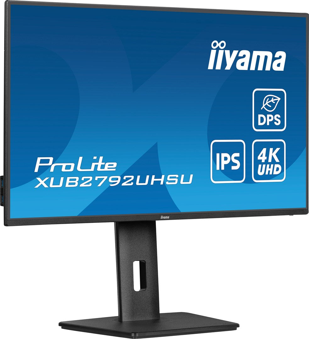 IIYAMA Monitor 27-inch 4K Ultra HD IPS 3840x2160 60Hz XUB2792UHSU-B6