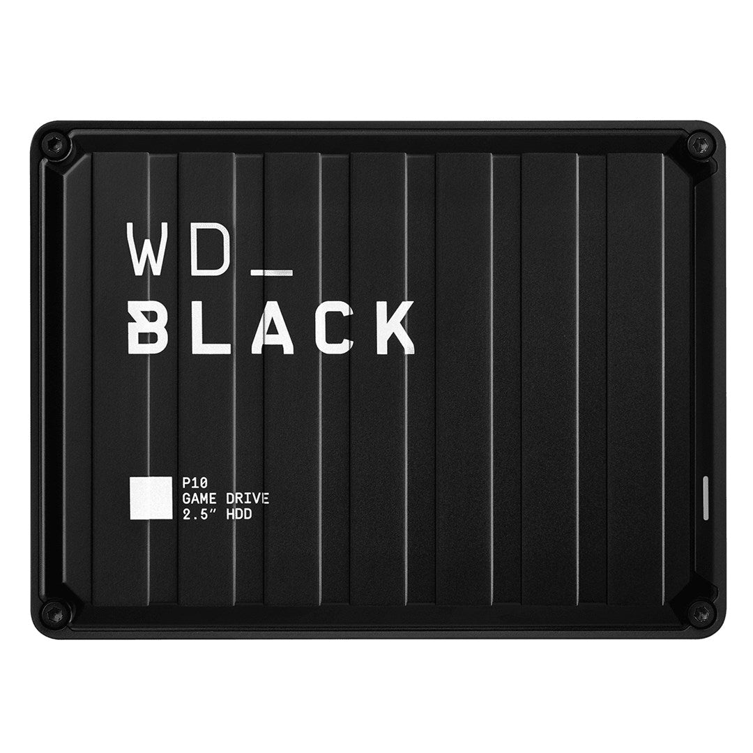 WD WD_BLACK P10 Game Drive - 5TB - External - USB 3.2 Gen 1 - Black WDBA3A0050BBK WDBA3A0050BBK-WESN