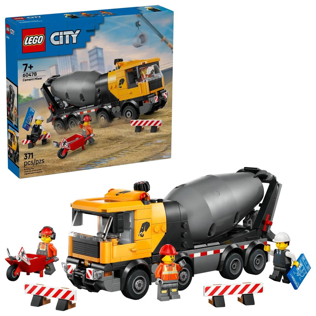 LEGO CITY Cement Mixer Building Set 60478