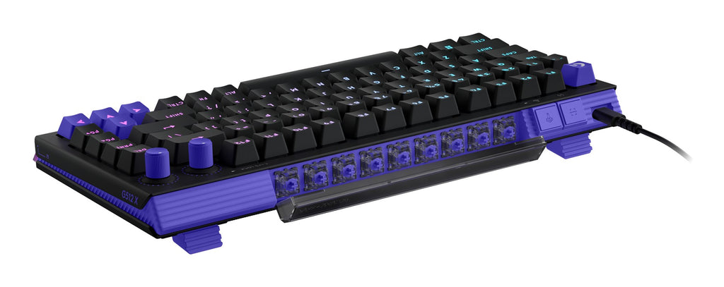 Logitech G G512 X Gaming Keyboard - RGB Backlighting, Magnetic-mechanical Switches - Model 920-013935