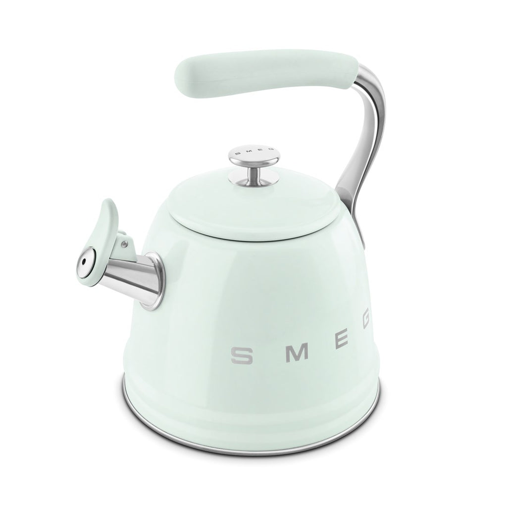 SMEG Non-Electric Kettle 2.3 L Stainless Steel Pastel Green WKF01PG