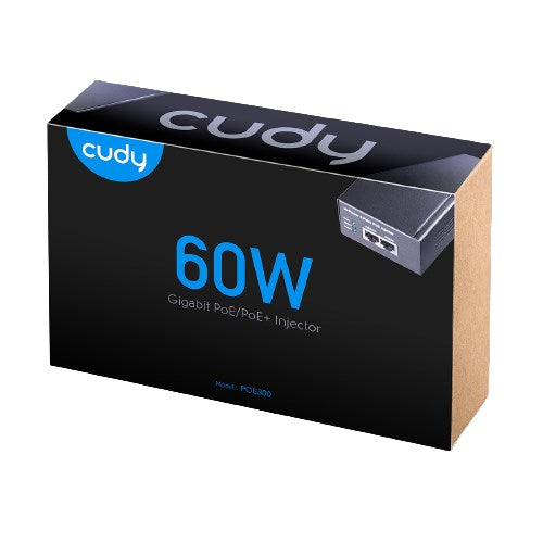 PoE+/PoE Injector Cudy Gigabit 60W