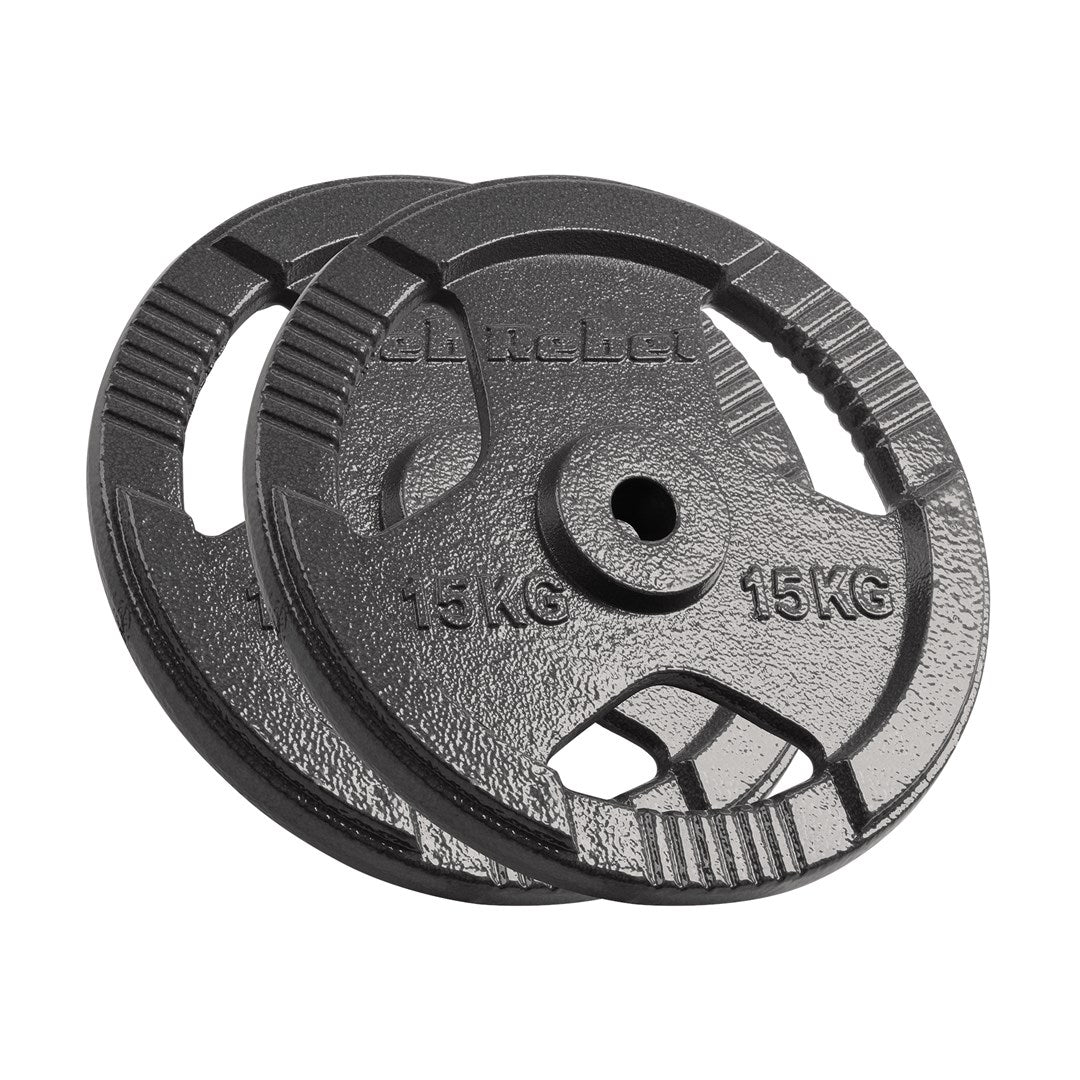 Rebel Cast Iron Weight Set 2x15kg 33333 g 1200 mm x 130 mm x 610 mm Model RBA-2136