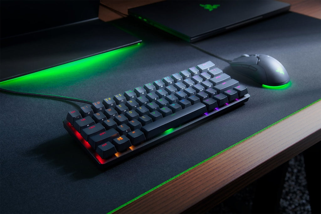 RAZER Huntsman Mini 60% Gaming Keyboard USB Opto-Mechanical RGB RZ03-03390700-R3N1