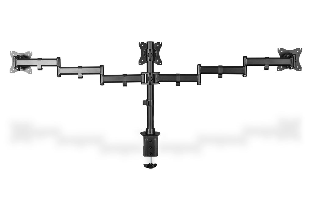 DIGITUS DA-90362 Mounting Kit for 3 Monitors Black