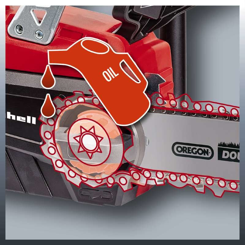 Einhell GE-LC 18/25-1 Li Cordless Chainsaw 18V Black Red