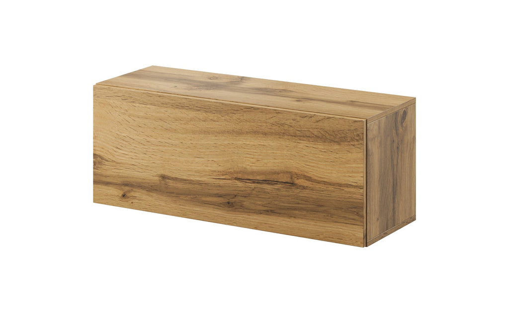 Cama Bed with Wall Cabinet VIGO 90 Full 90/35/32 Wotan Oak
