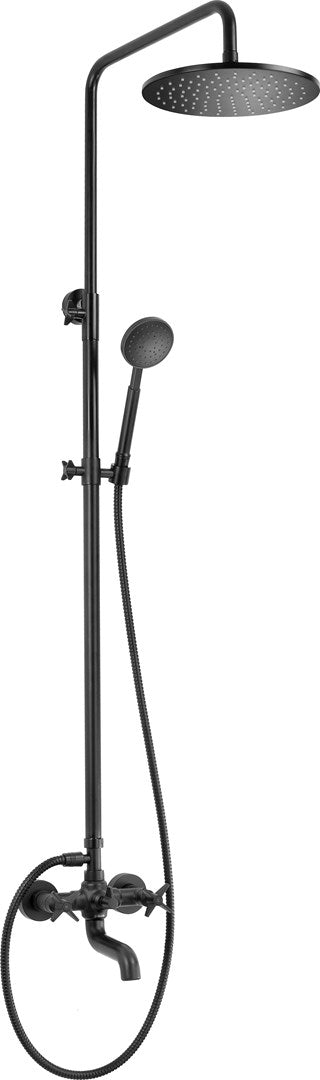 Shower head with bathtub faucet