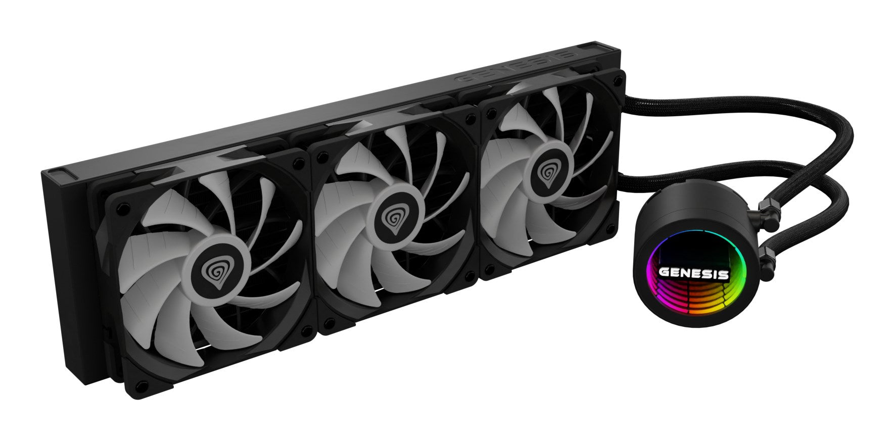 GENESIS NLG-2321 All-in-One Liquid Cooler Black for Processor