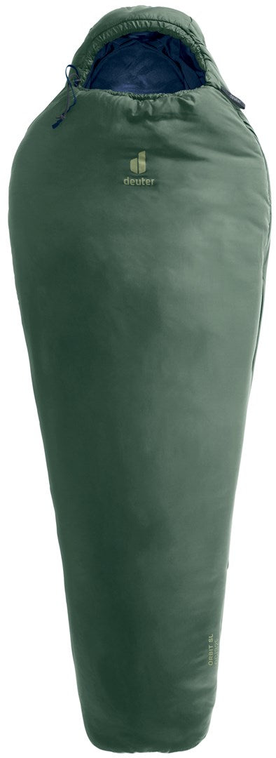 Deuter Orbit SL 0C/32F Adult Mummy sleeping bag Fabric  Polyethersulfone (PES)  Ripstop Green