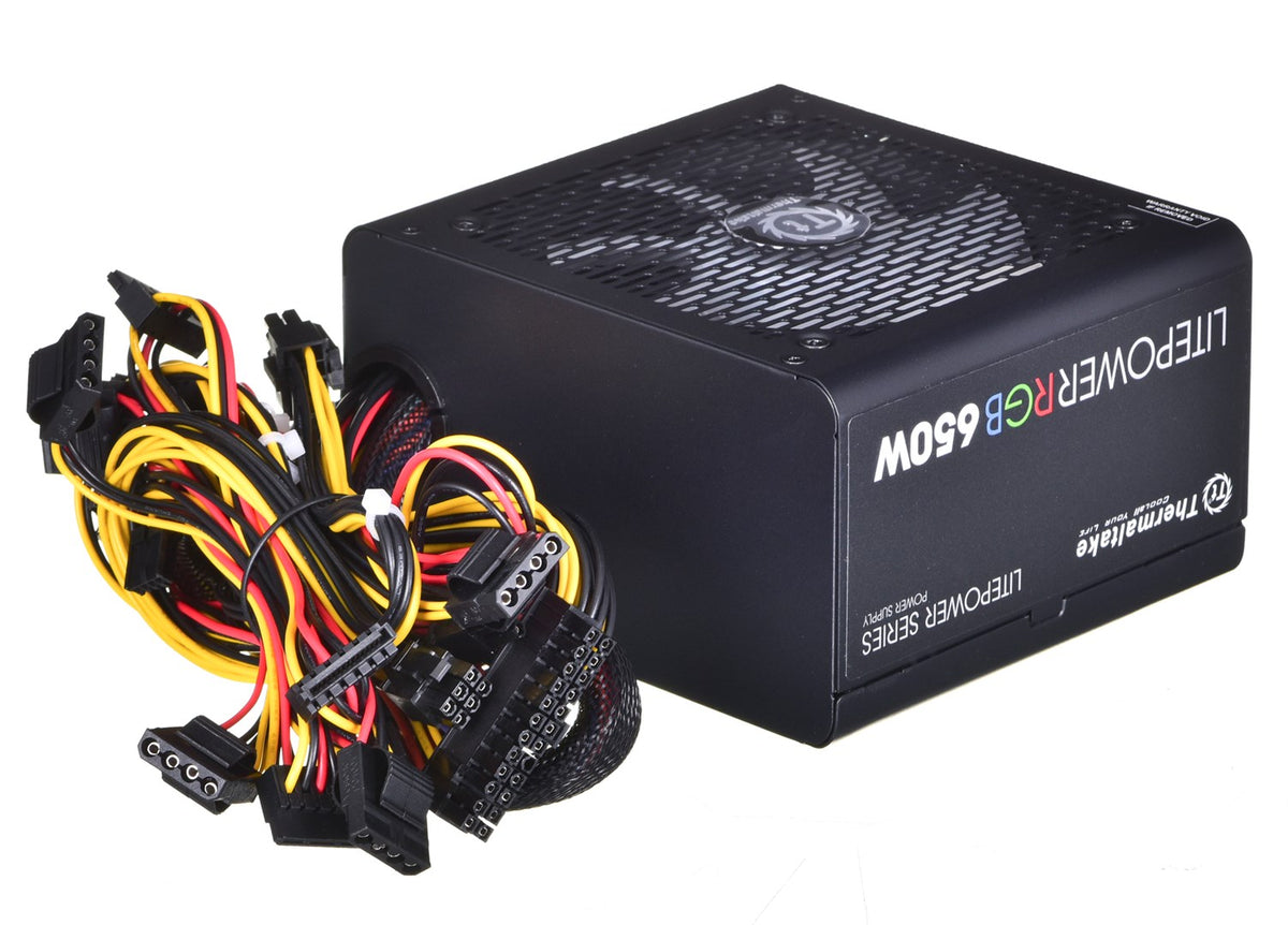 Thermaltake Litepower RGB 650W Power Supply PS-LTP-0650NHSANE-1