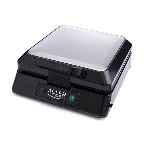 Adler AD 3036 waffle iron 4 waffle(s) 1500 W Black  Grey