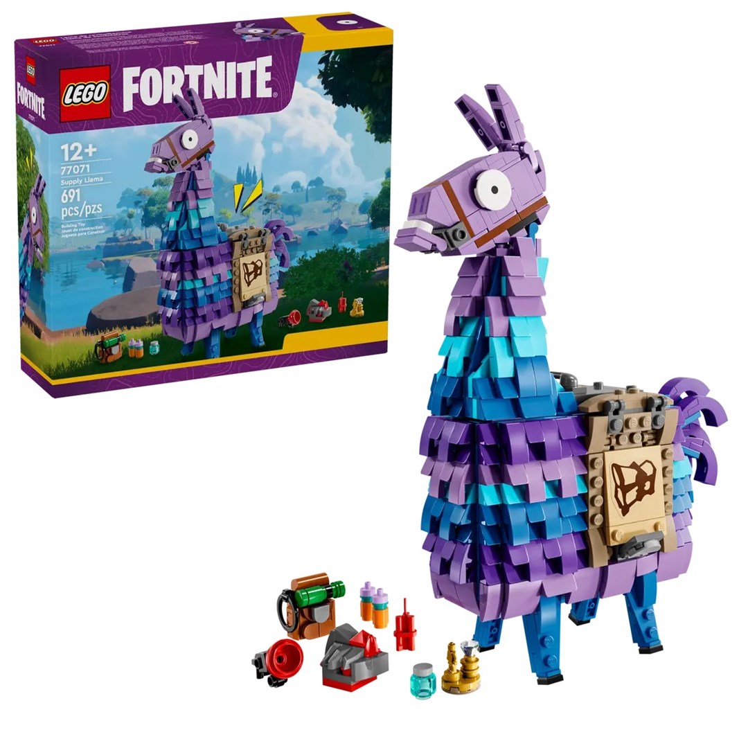 LEGO FORTNITE Supply Llama Building Set for Kids, Model 77071