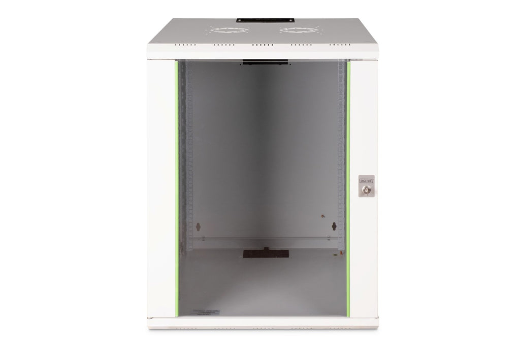 DIGITUS Wall Mounting Cabinet Unique Series, 16U, 600x600 mm, Grey, DN-19 16U-6/6