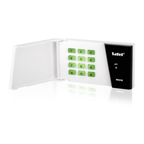 Satel MKP-300 Wireless Keypad Security Access Control System 433.05/434.79 MHz Black White