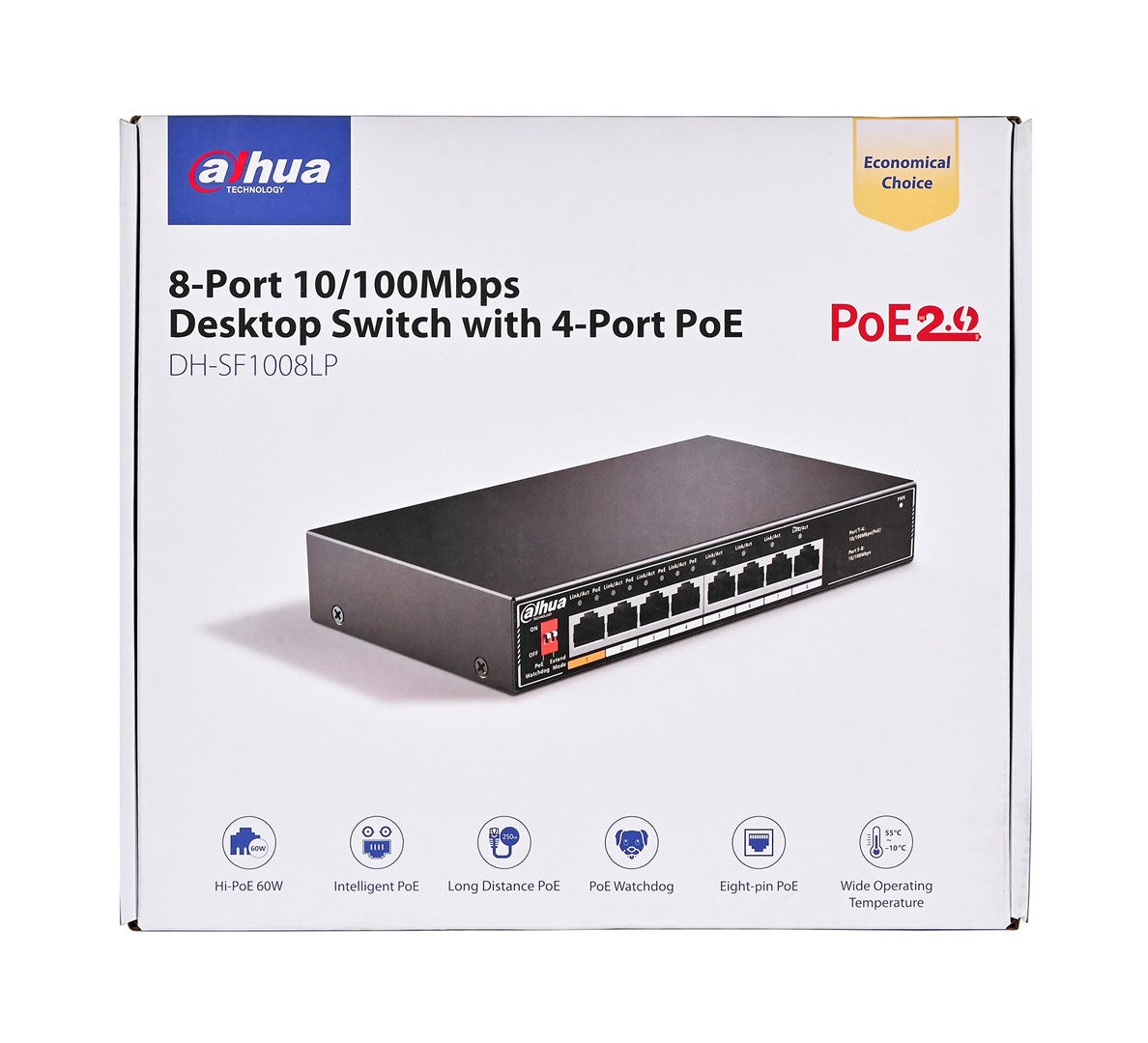 Dahua SF1008LP Switch