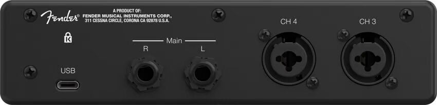 Fender Quantum LT 4 - USB-C audio interface