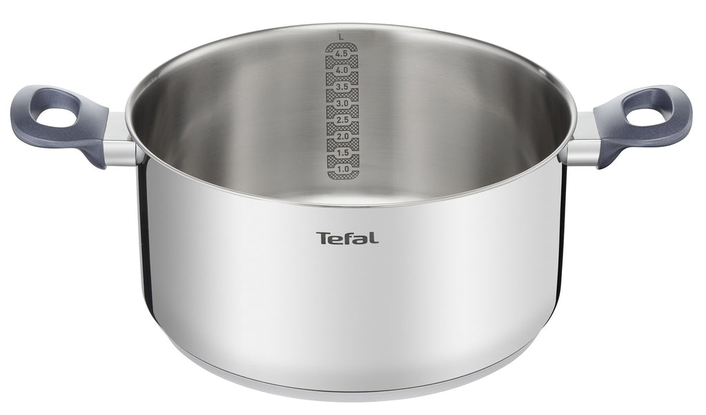 Tefal Daily Cook Pan/Pot Set 11 Pieces Stainless Steel Non-Stick 2100121373