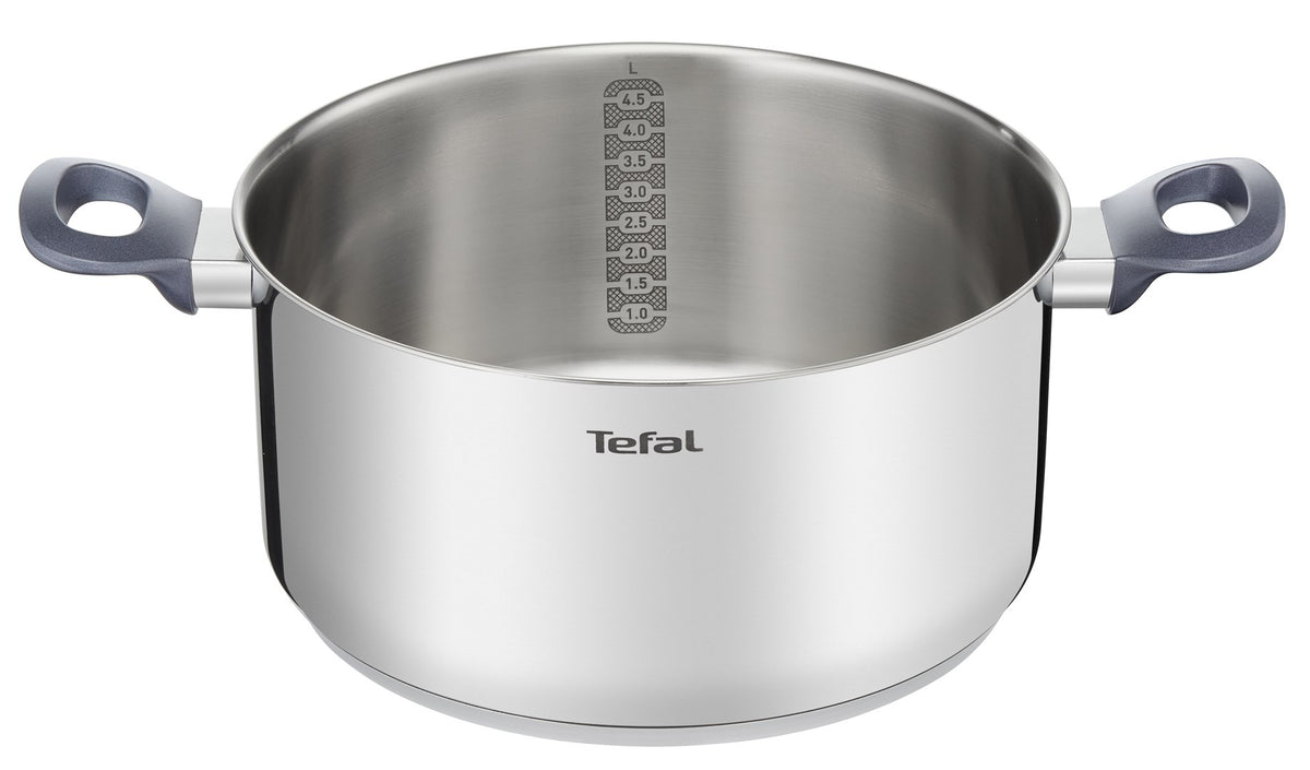 Tefal Daily Cook Pan/Pot Set 11 Pieces Stainless Steel Non-Stick 2100121373
