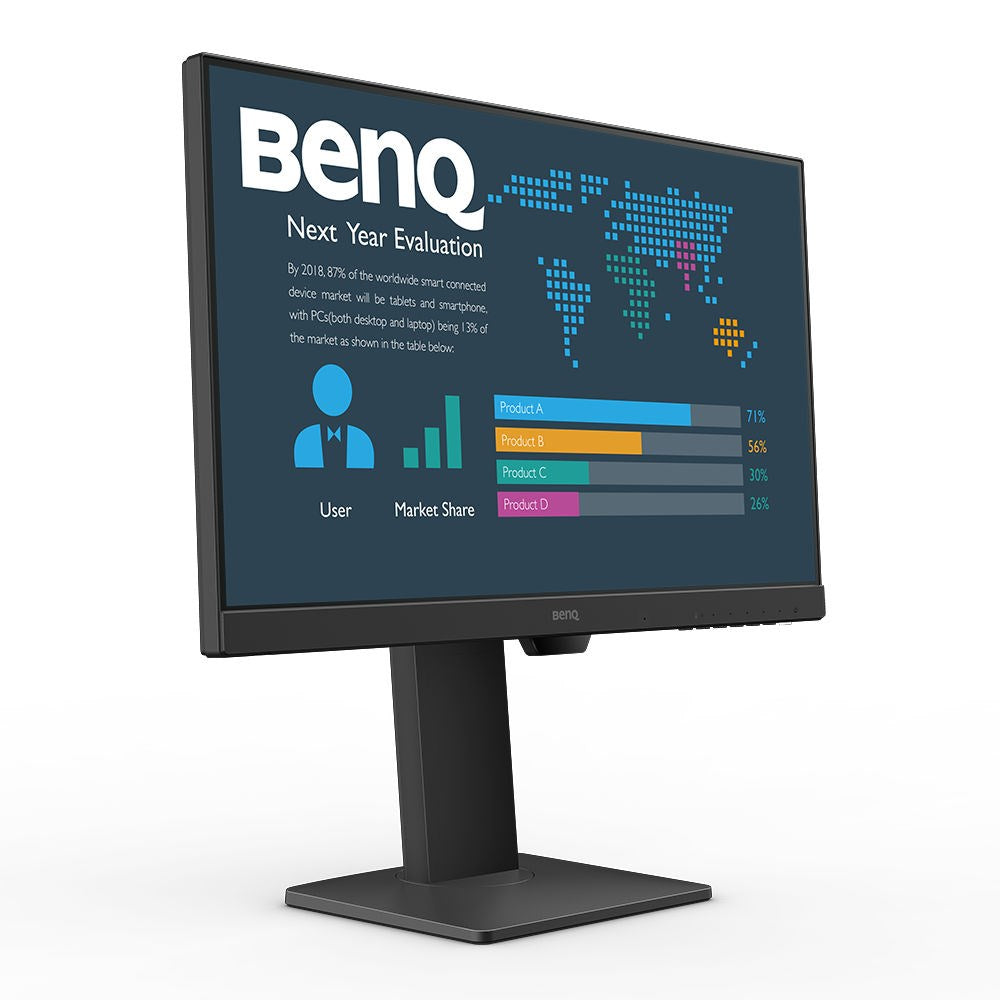 BenQ Monitor 23.8" Full HD IPS 1920x1080 5ms VESA Compatible Model 9H.LMMLB.QBE