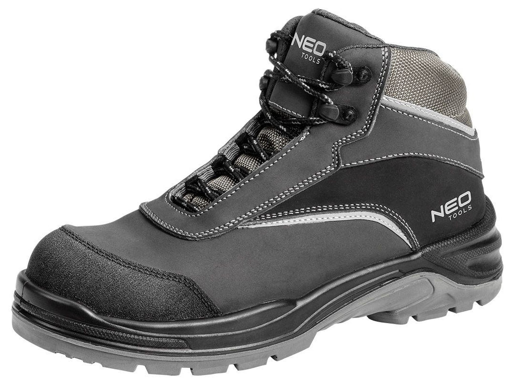NEO tools 82-151 S3 SRC Work Ankle Boots Nubuck Size 45