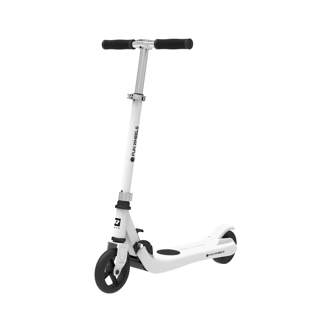 Rebel Electric Scooter for Children FUN WHEELS WHITE | Model ZAB0031W