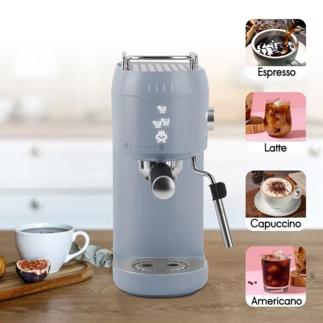 ELLE Coffee Machine Blue 20BAR