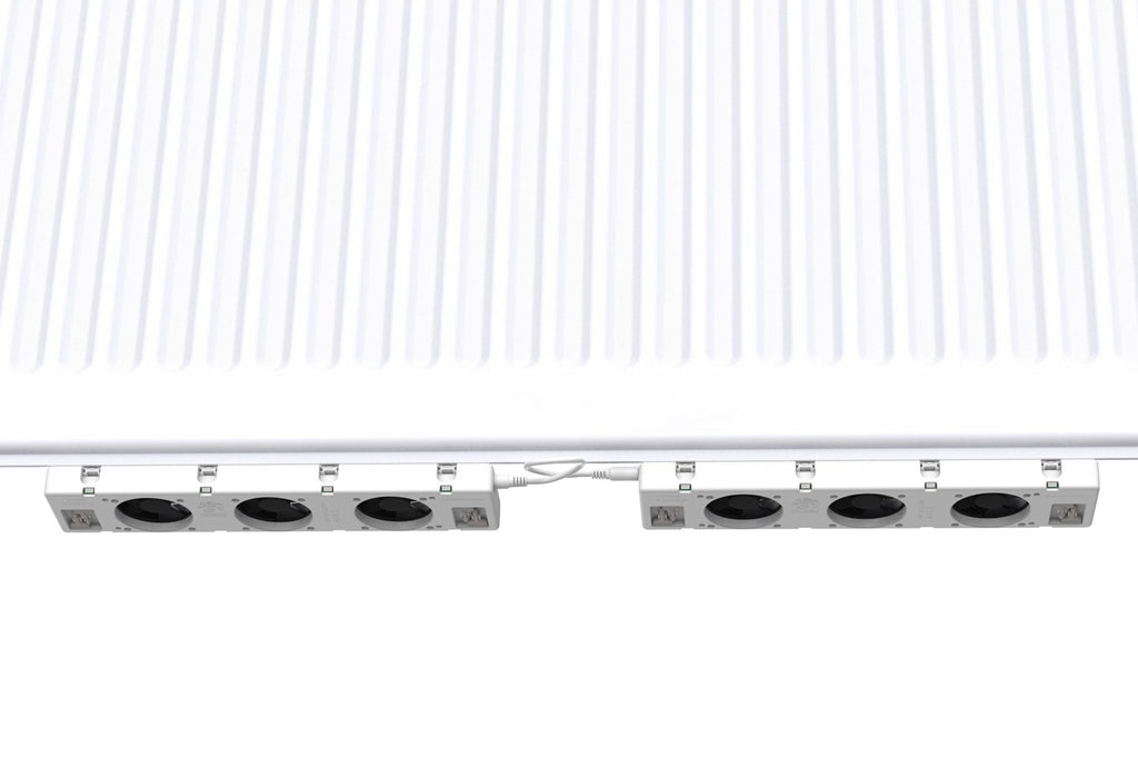 SpeedComfort Duo Set White Fan for Heaters