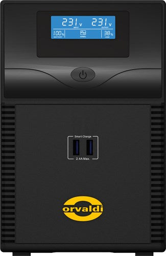 Orvaldi UPS Power Supply Line-Interactive 1.5 kVA 900 W Model ID1K5CH