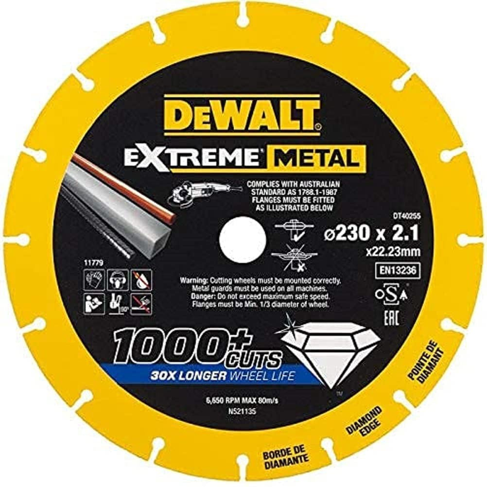 DeWALT DT40255-QZ Cutting Disc | Angle Grinder Accessory