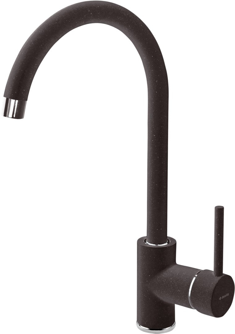 Kitchen Faucet Graphite Grey Cast Brass Standing Under 9 L/min