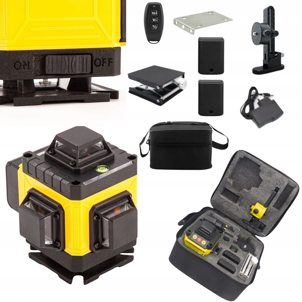 Extralink 4D Laser Level Set with Tripod
