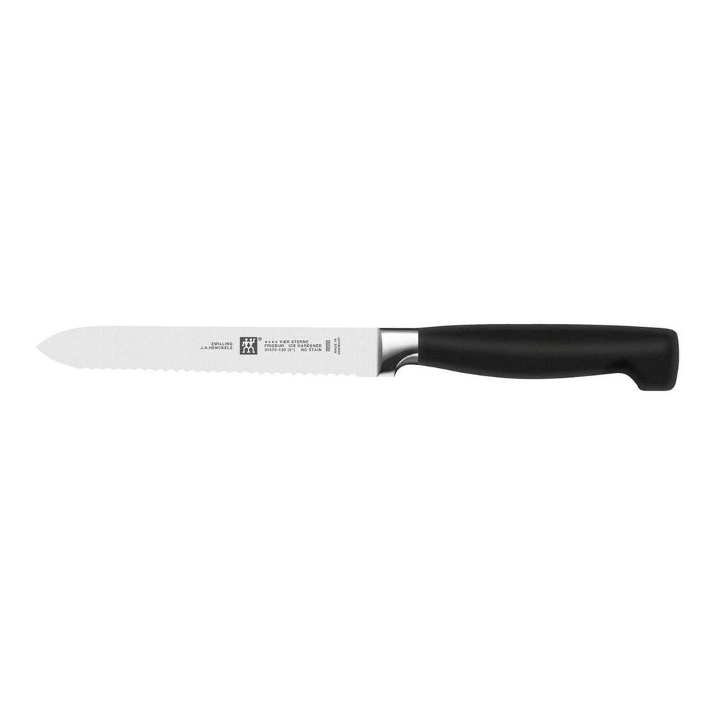 Set of 4 knives in a block Zwilling Four Star - Black