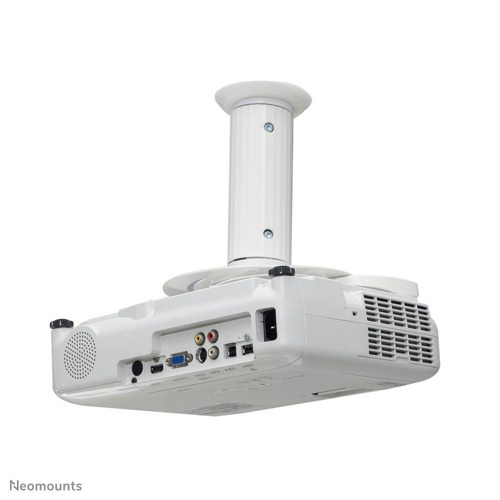 Neomounts Projector Ceiling Mount - BEAMER-C80WHITE - Tiltable and Rotatable - White