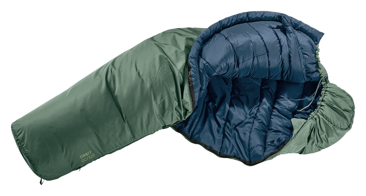 Deuter Orbit -5° Synthetic Sleeping Bag 185 cm Ivy/Ink 5C/23F
