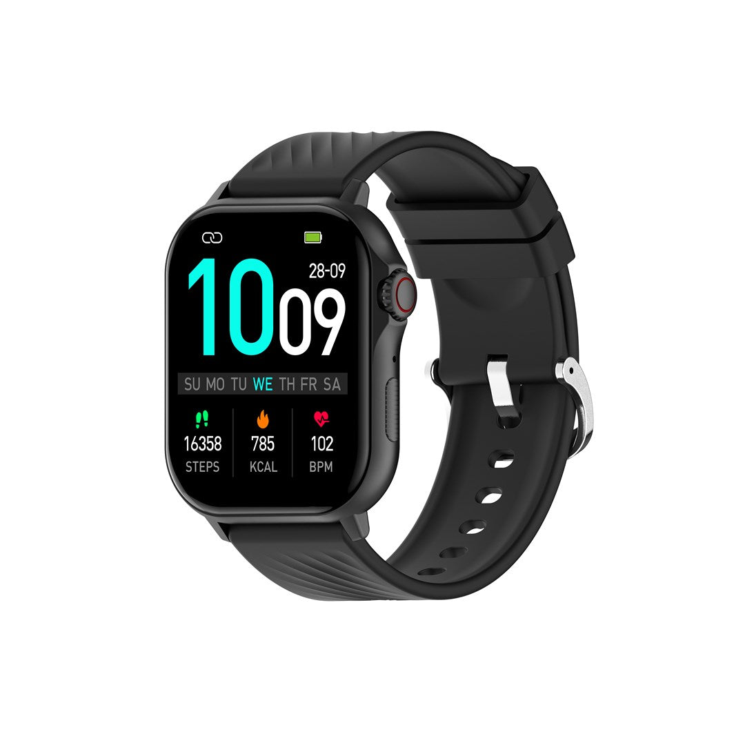 Denver Smartwatch Schwarz 5.41 cm (2.13 ) AMOLED Digital Touchscreen Black GPS (satellite)