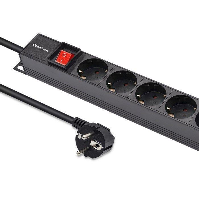 Qoltec Rack Power Strip 1.8 m 2390 g 335x545x117mm Model 54605