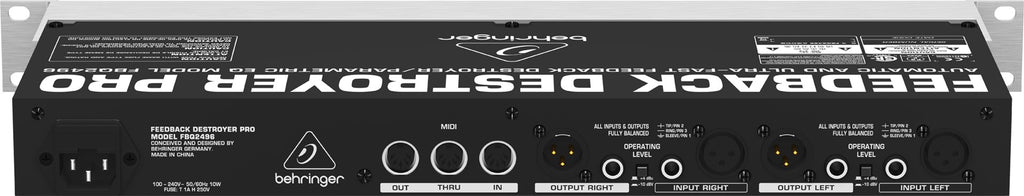Behringer FBQ2496 Feedback Destroyer PRO