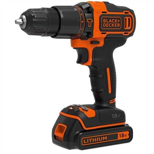 Black&Decker Drill-Screwdriver 18V 1400 RPM 40 N⋅m BDCHD18-QW