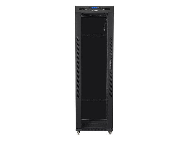 Lanberg FF01-6042-12BL Rack Cabinet 42U Freestanding Black