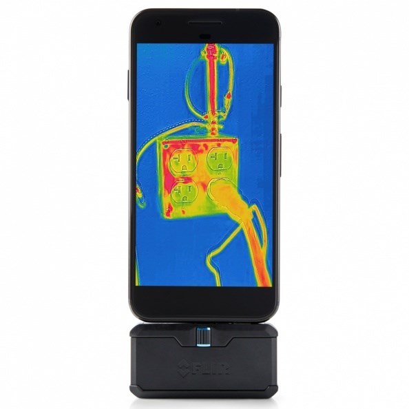 FLIR ONE Pro Andorid (USB-C) - 8 - 14 µm - 8,7 Hz - 70 mK - 15 cm - black - MFi (iOS version) - RoHS - CE/FCC - CEC-BC - EN61233 (435-0007-03-SP)