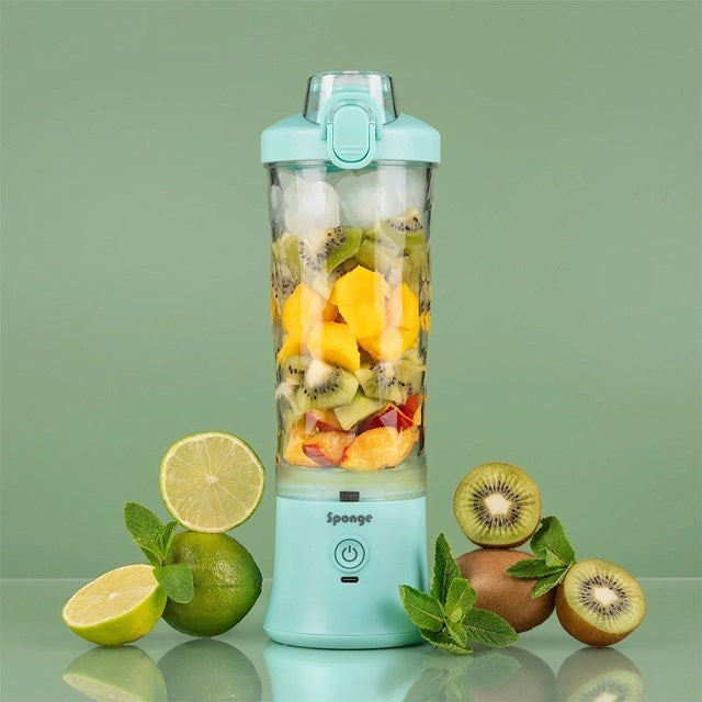Sponge Cordless Cup Blender 0.6 L Turquoise