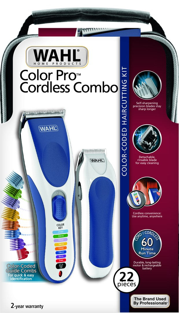 Wahl 09649-916 Hair Clipper Blue - White