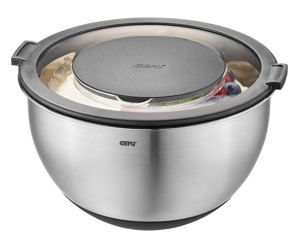 GEFU Set of 2 Bowls with Lid MUOVO G-35055