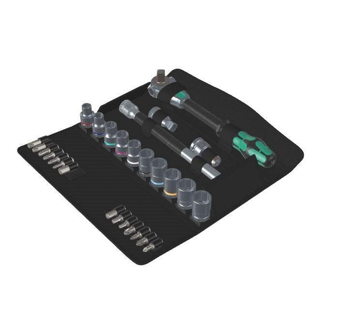 Zyklop Speed Ratchet Set 1/2'' + Sockets  28 pcs