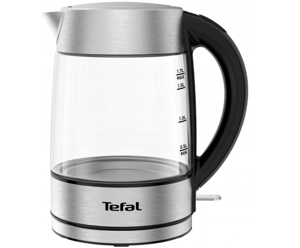 Tefal KI772D electric kettle 1.7 L 2400 W Stainless steel  Transparent