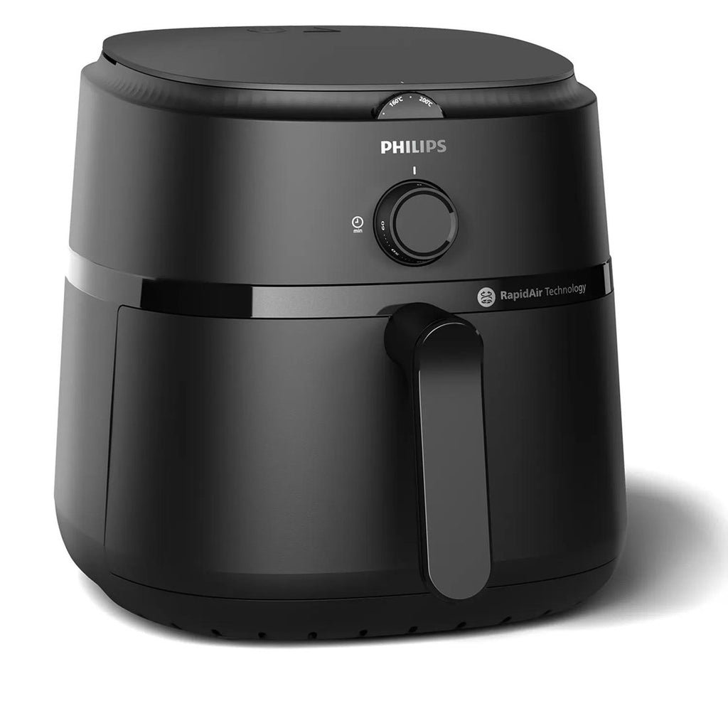 PHILIPS 1000 Series Airfryer Black - 6.2 L Capacity - Healthier Cooking with Less Oil NA130/00