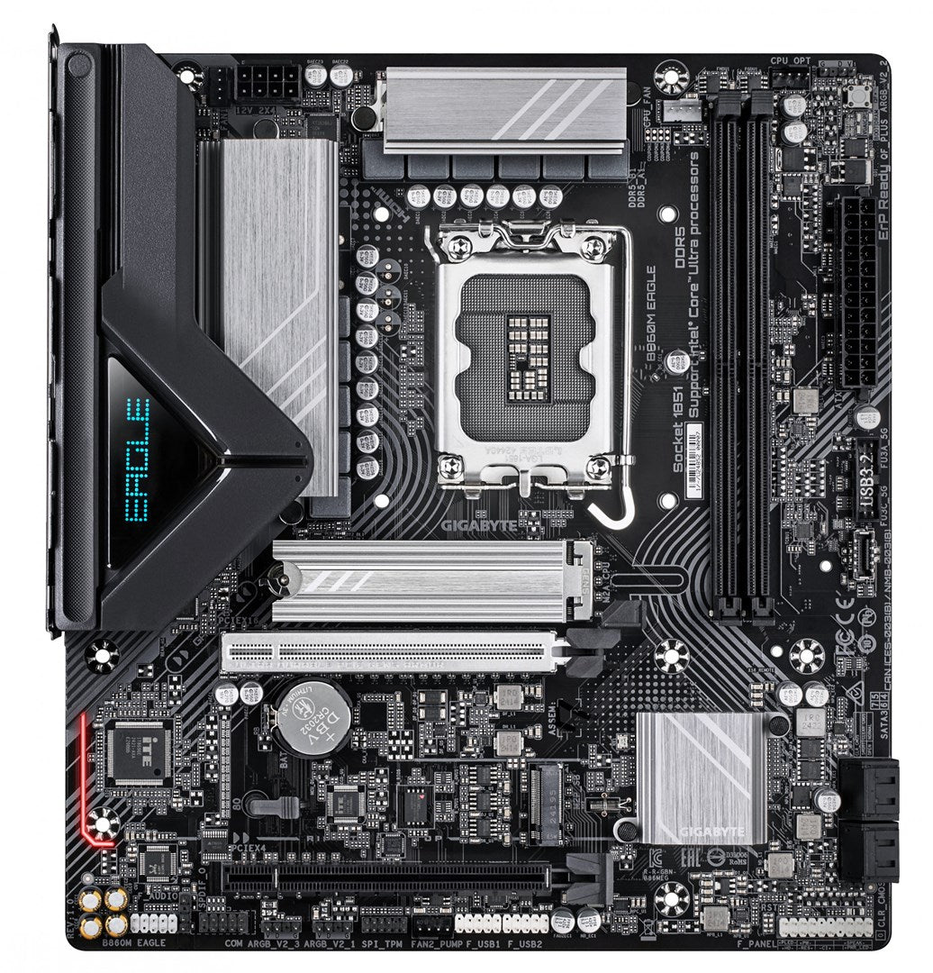GIGABYTE Motherboard B860M EAGLE LGA 1851 Intel B860 Chipset 128GB DDR5